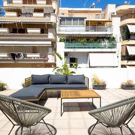 Renovated 5 Bdr House Near Acropolis - New Beds, Terrace & Green Yard Athens Luaran gambar